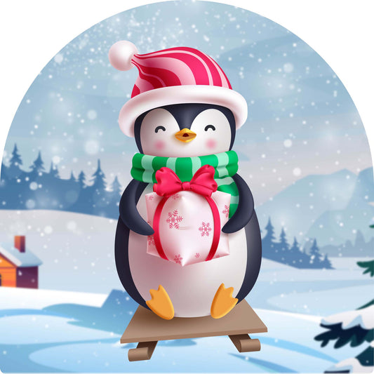 Penguin on Sled