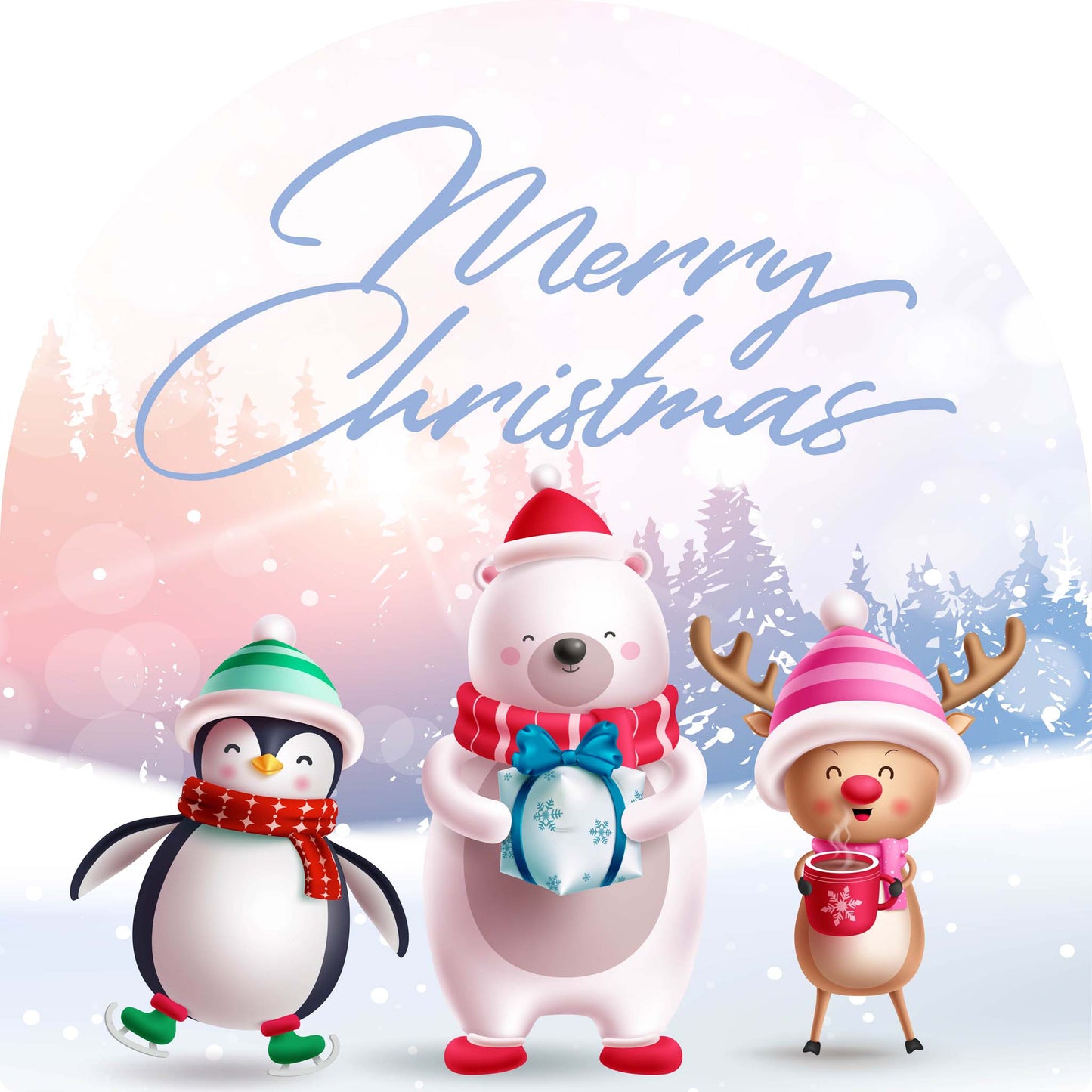 Penguin Polar Bear Reindeer