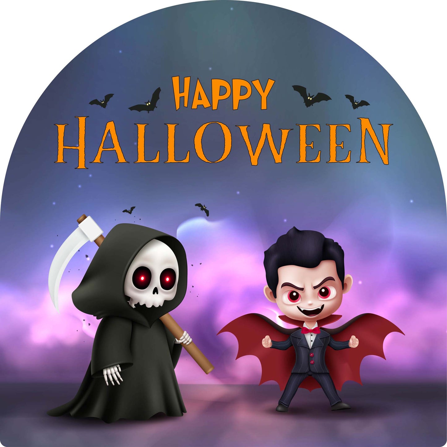 Death and Kid Vampire