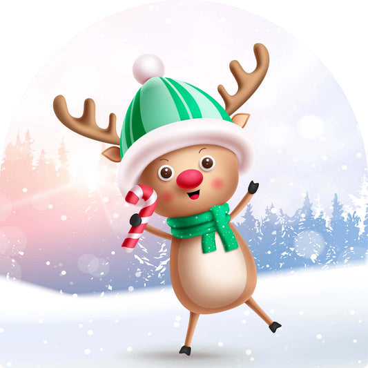 Candy Cane Reindeer