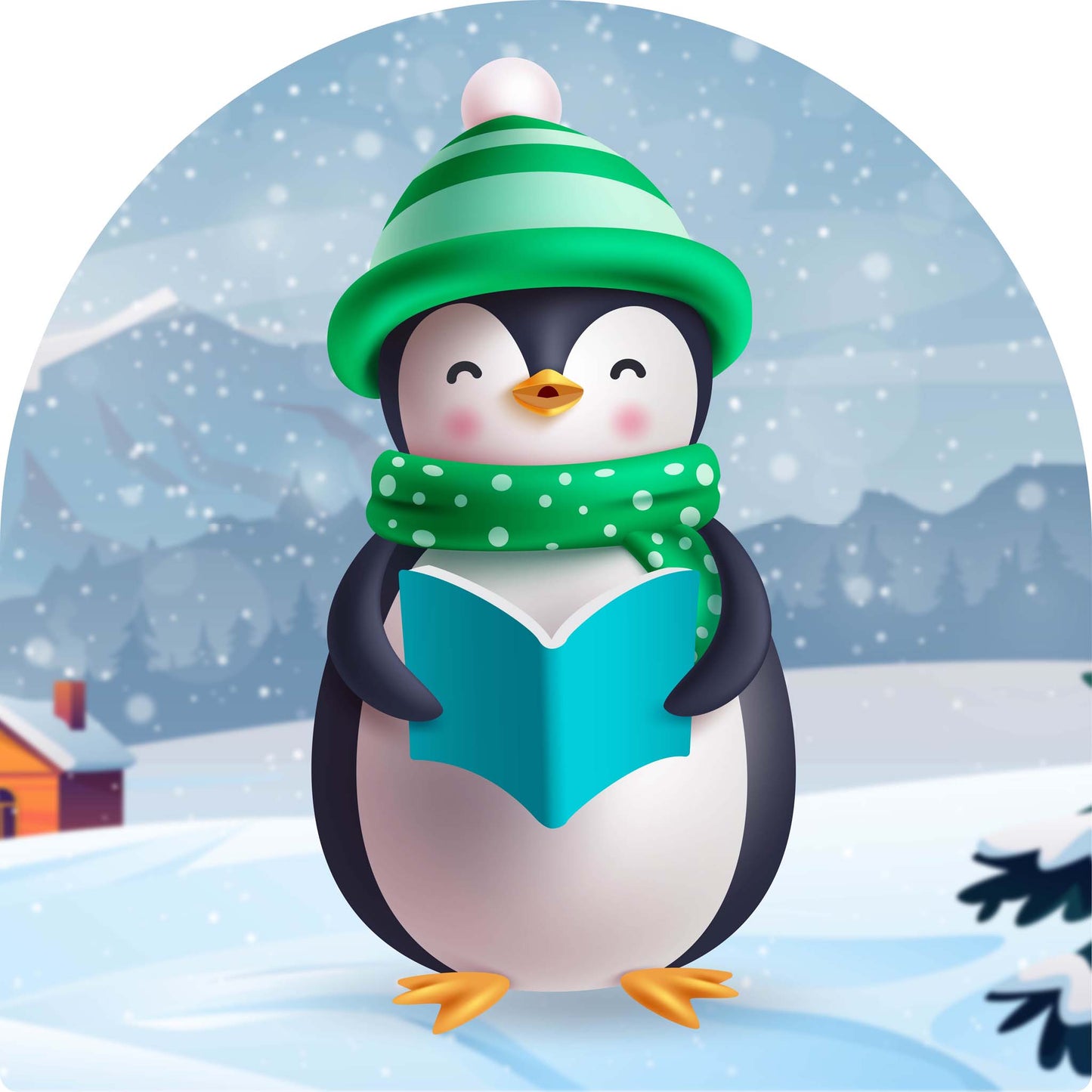 Penguin Singing Carols