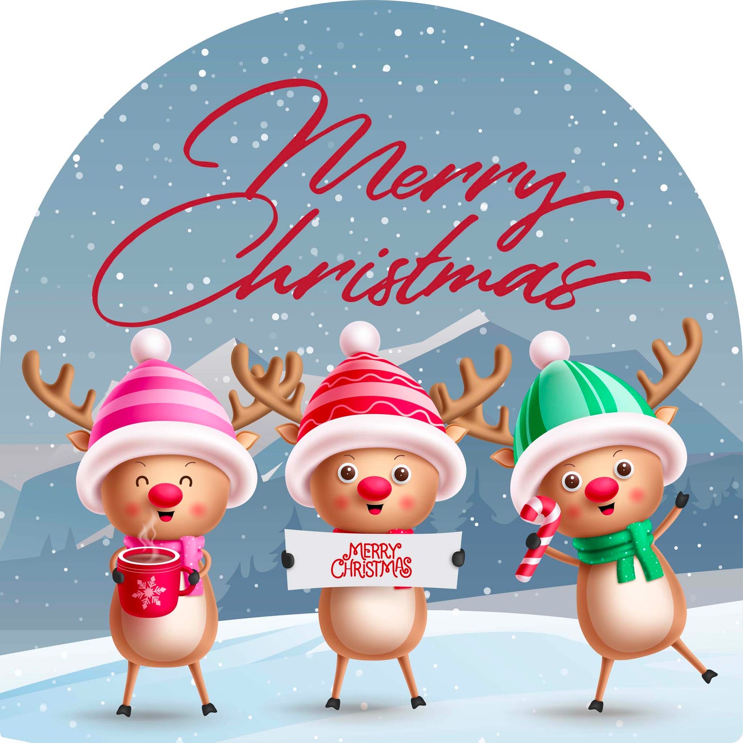 Three Reindeers (Copy)