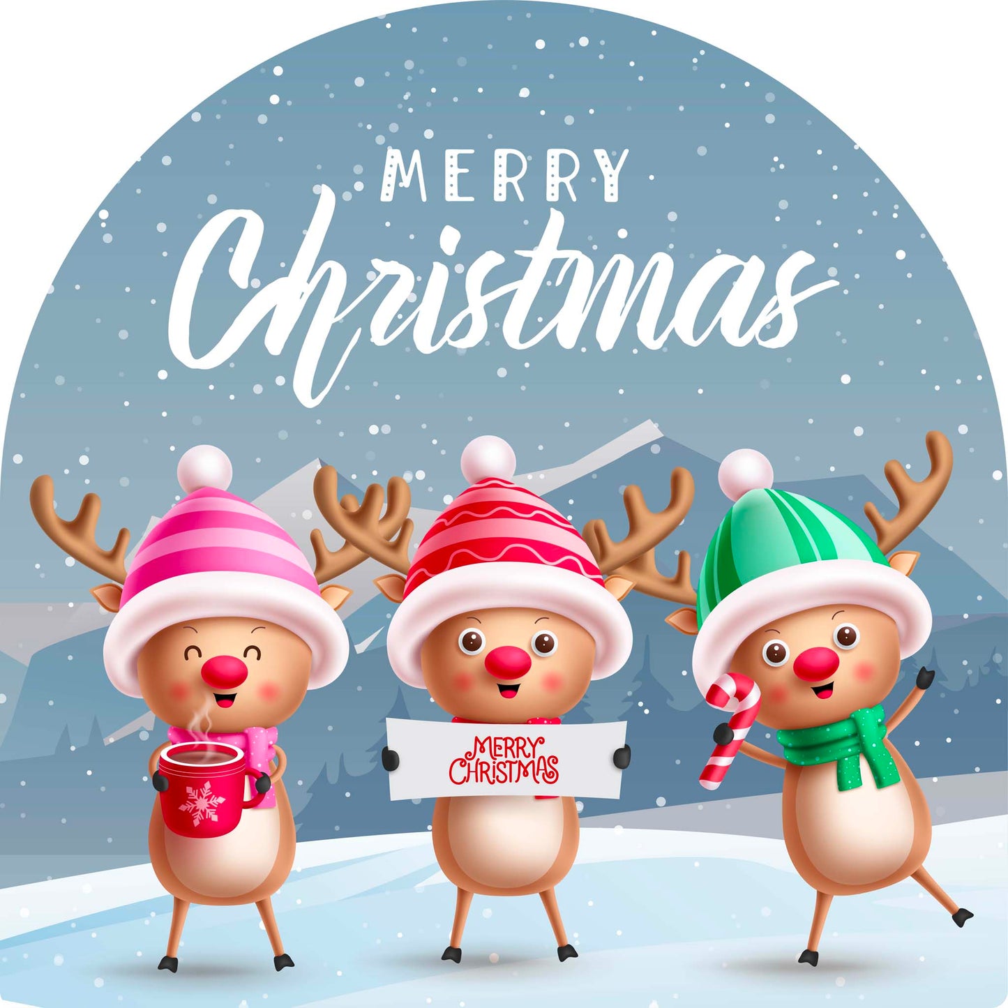 Three Reindeers (Copy)