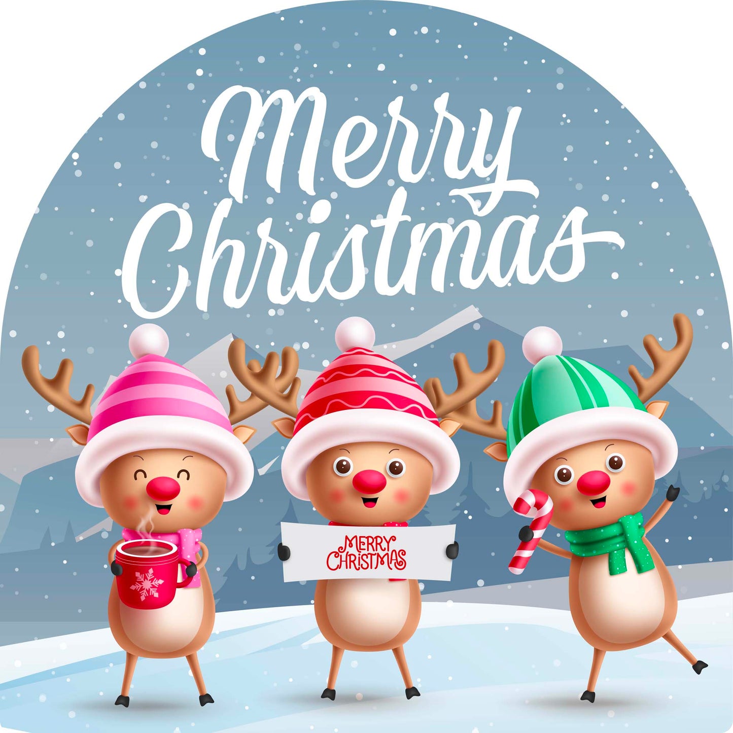 Three Reindeers (Copy)