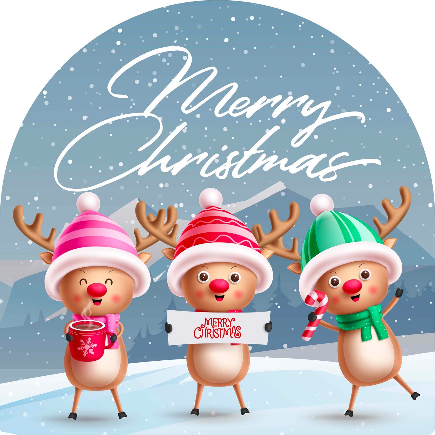 Three Reindeers (Copy)