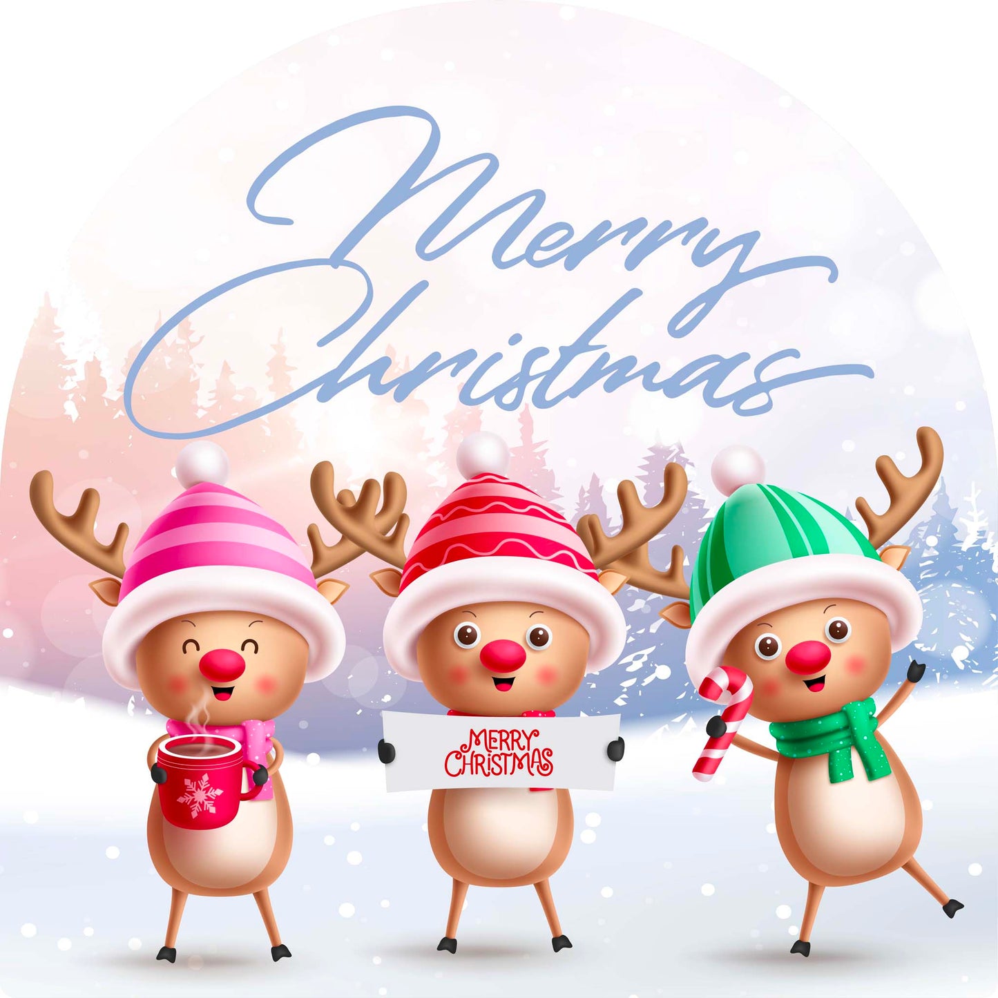 Three Reindeers (Copy)