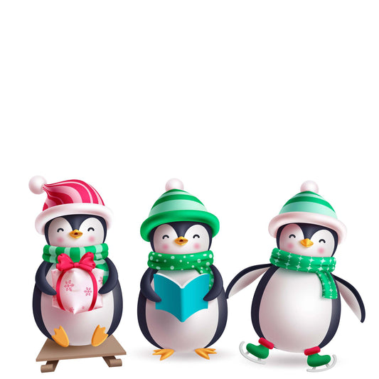 Three Penguins
