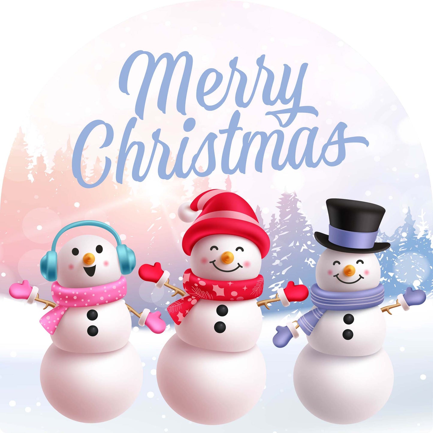 Three Snow People
