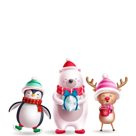 Penguin Polar Bear Reindeer