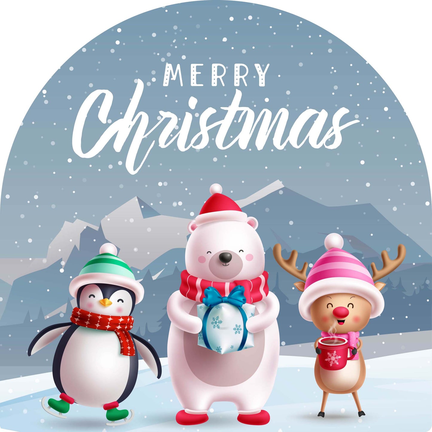 Penguin Polar Bear Reindeer