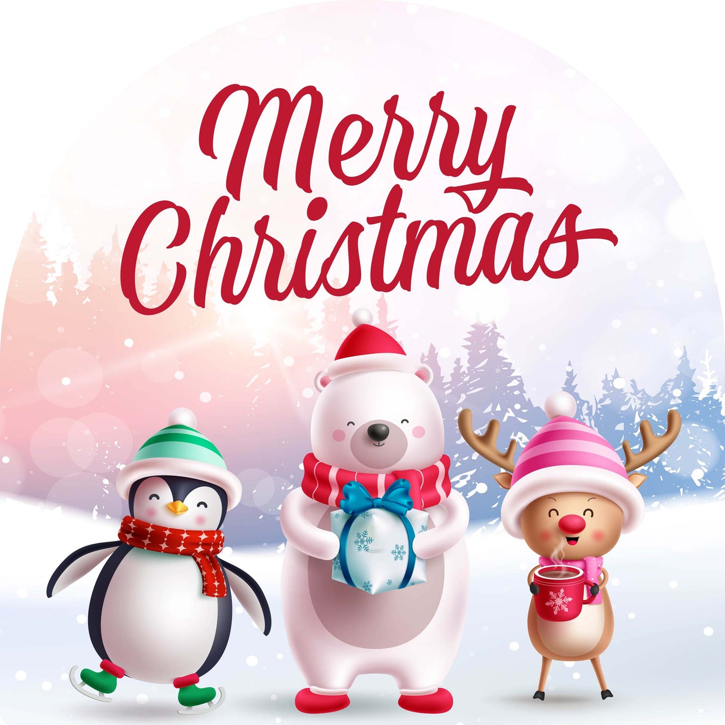 Penguin Polar Bear Reindeer