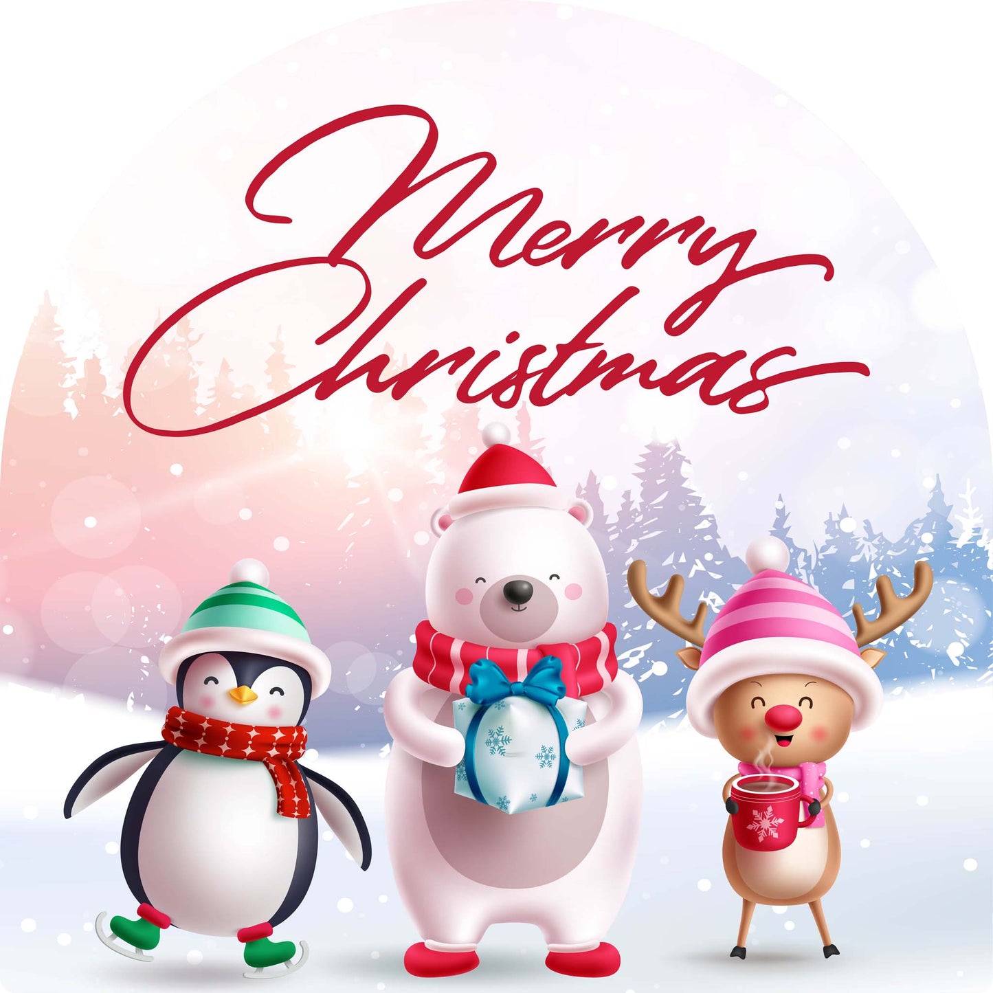 Penguin Polar Bear Reindeer