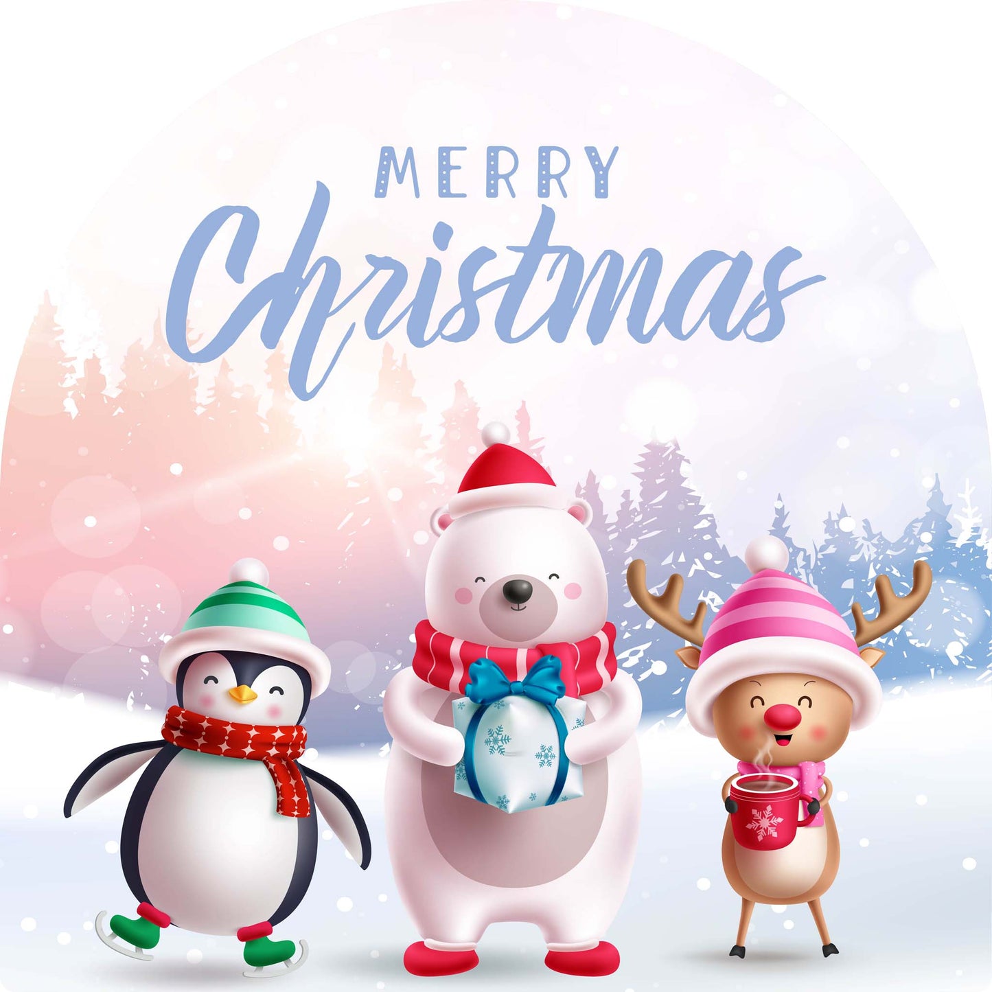 Penguin Polar Bear Reindeer