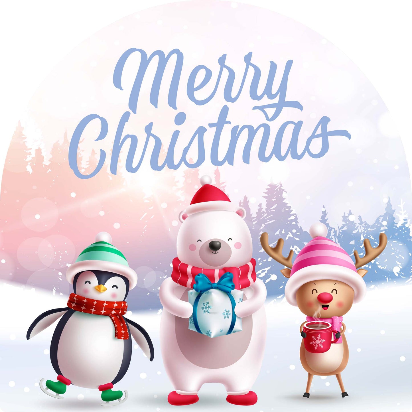 Penguin Polar Bear Reindeer