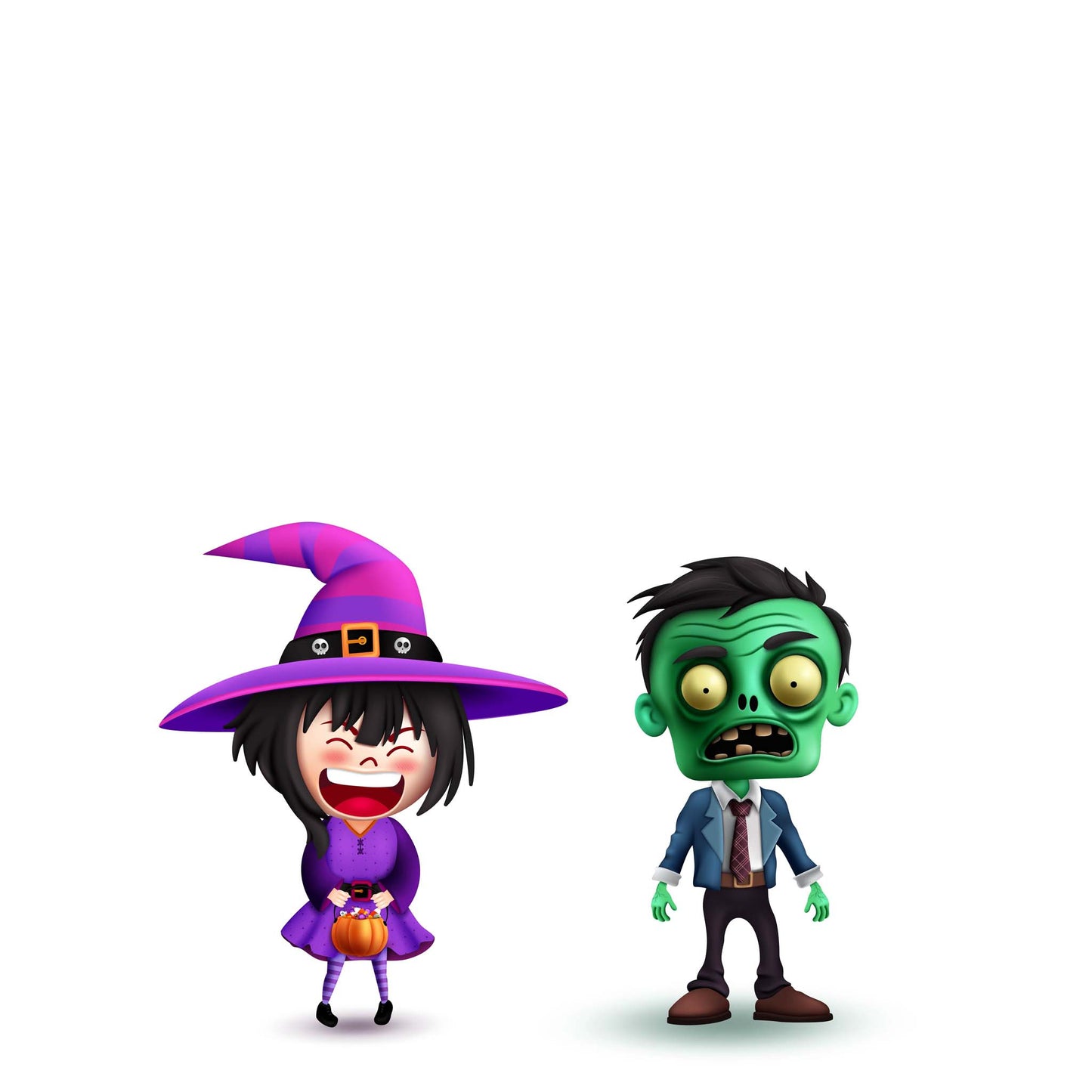 Witch and Zombie