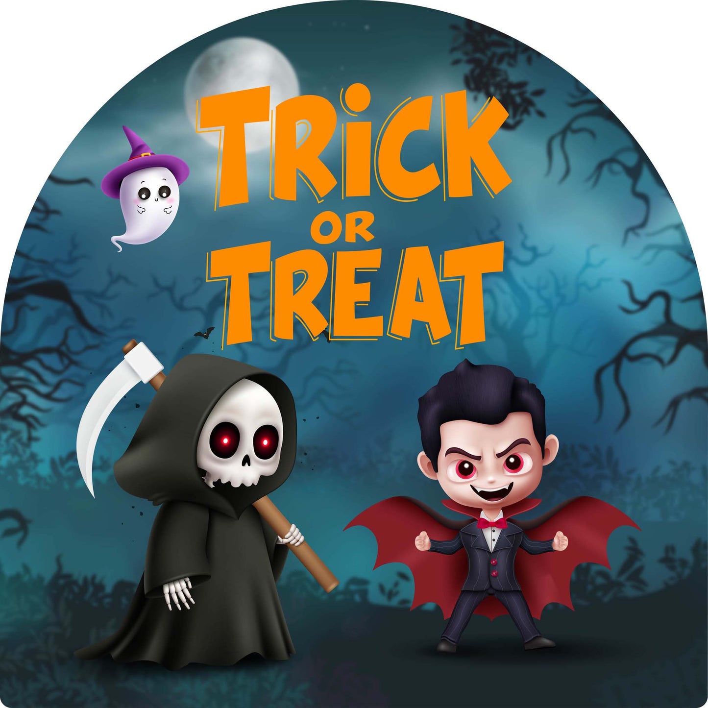 Death and Kid Vampire