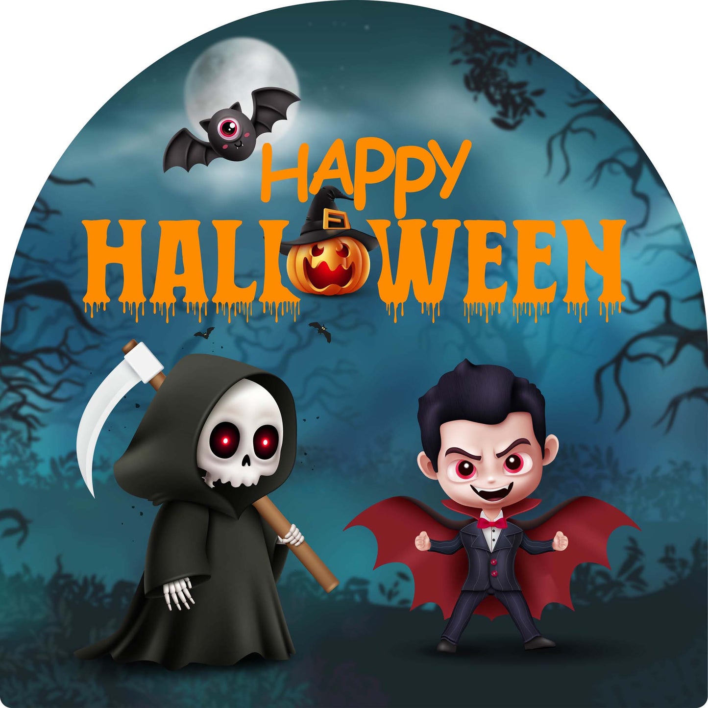 Death and Kid Vampire