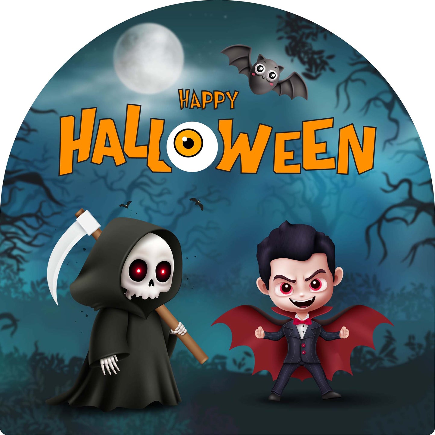 Death and Kid Vampire