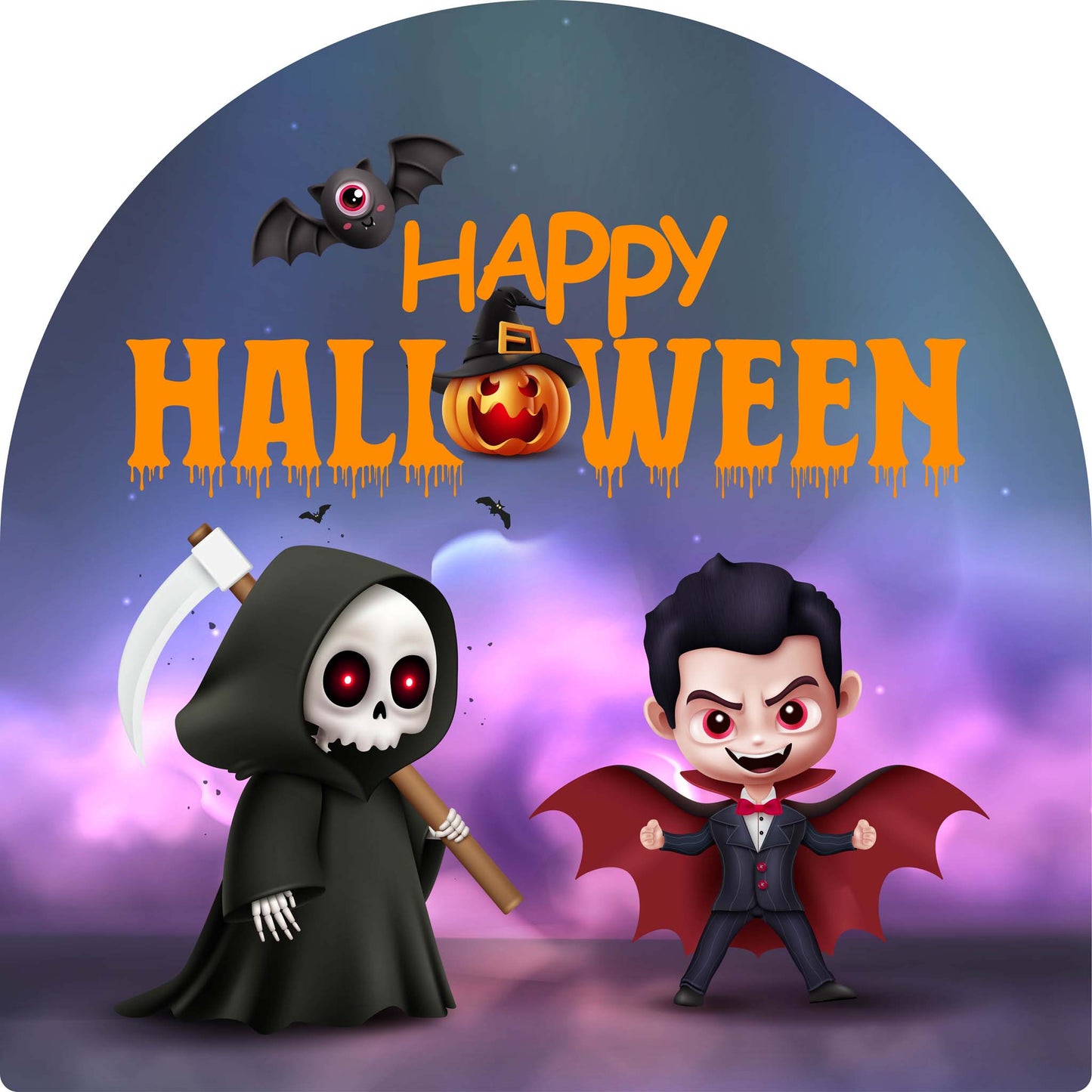 Death and Kid Vampire