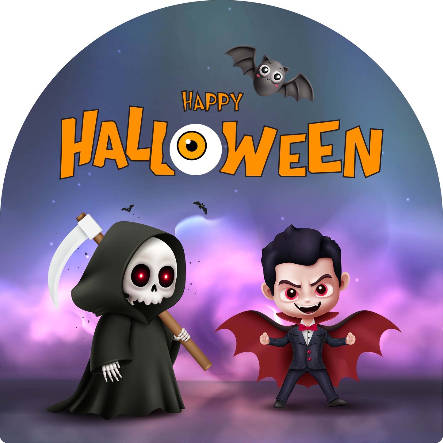 Death and Kid Vampire