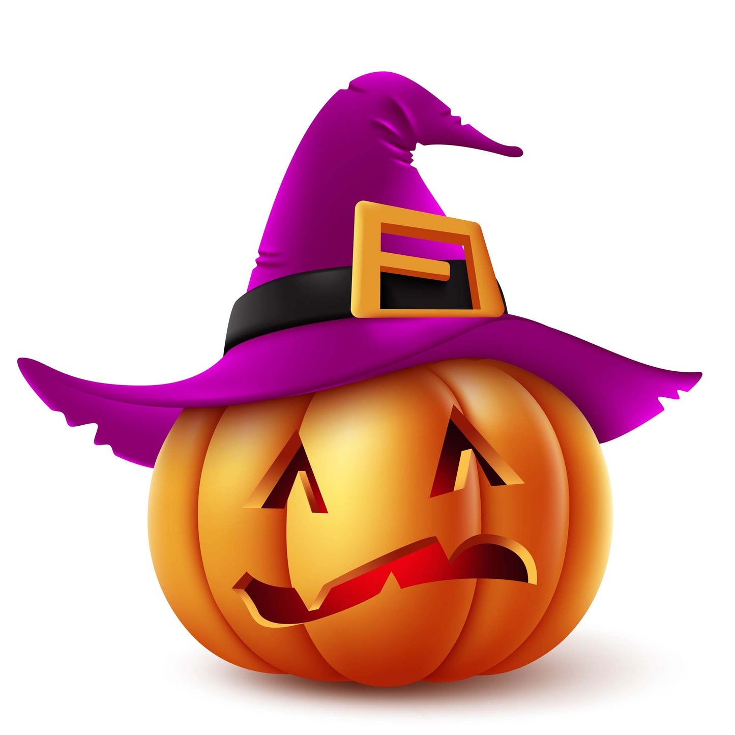 Worried Jack O'Lantern