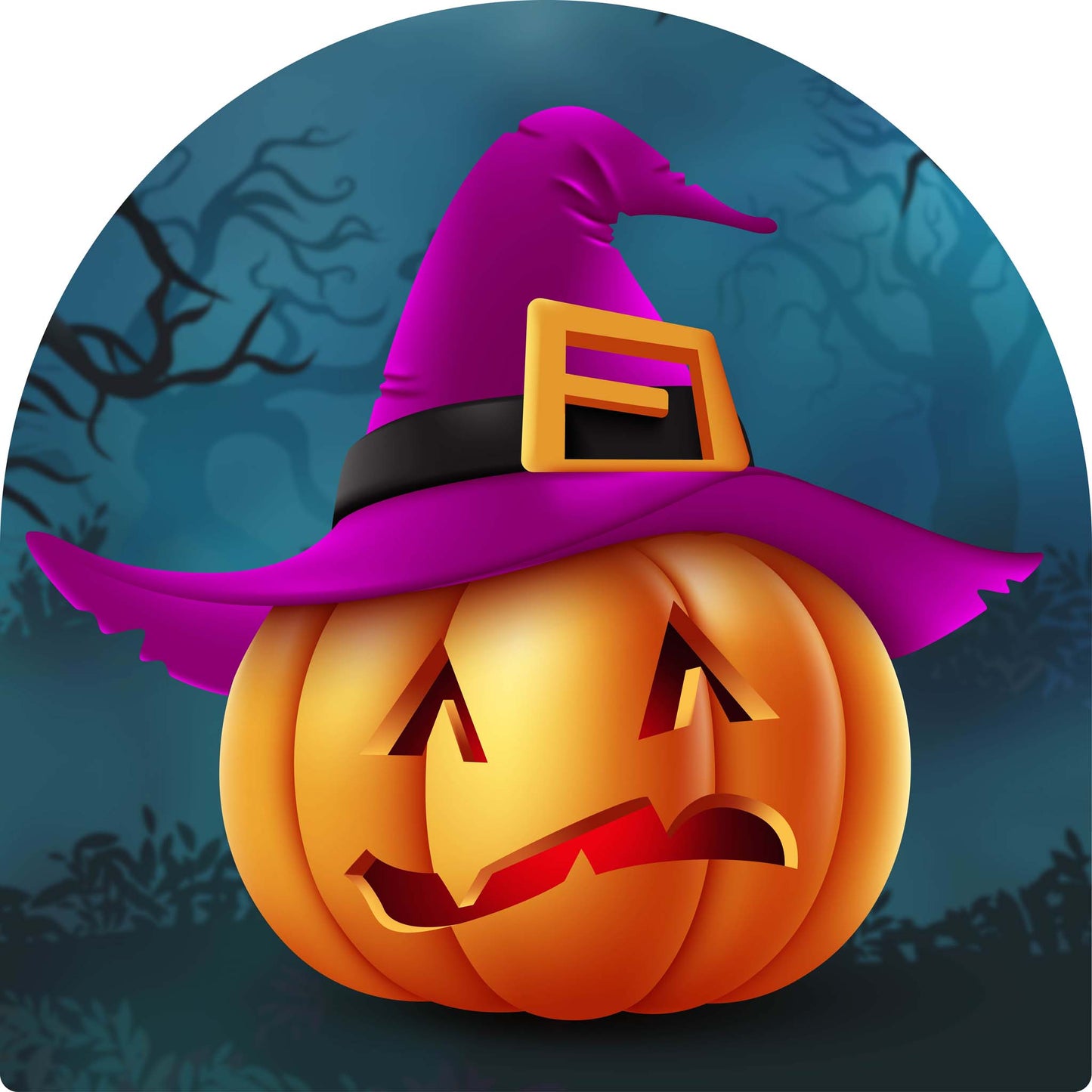 Worried Jack O'Lantern